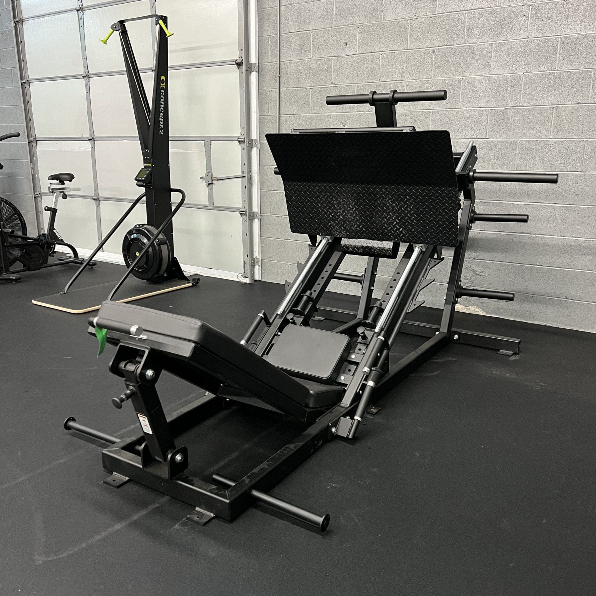 Free weights and racks at Technique Fitness